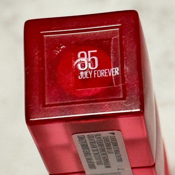 Maybelline Super Stay Teddy Tint Matte Lip Tint | July Forever | NEW MAKEUP - Picture 3 of 5